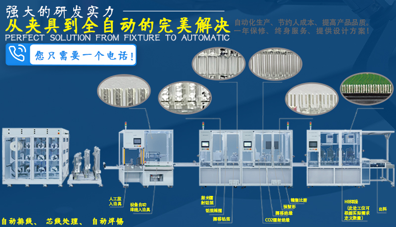 高速線全制程自動化設備